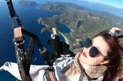 Parasailing in Fethiye: 30–45 min flight from Babadag