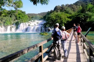 Krka Waterfalls & Šibenik Private Tour from Trogir