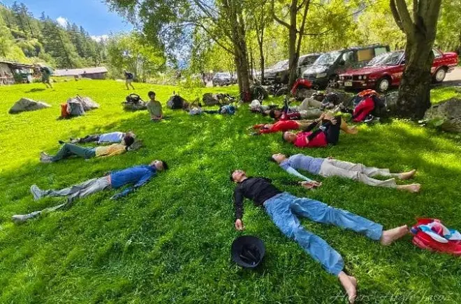 Privater Yoga-Kurs in den Drei Tälern, Frankreich