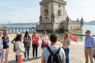 Start your lisbon day with warm pastéis de belém, wander riverside gardens, and step inside jerónimos monastery. includes pastry tasting and entry with local guide.