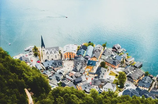 Tour a pé autoguiado em Hallstatt com jogo de enigmas