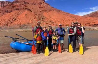 Moab Rafting: Colorado River Stromschnellen Klasse I-II