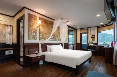 Cruzeiro 2 dias Ha Long Bay e Lan Ha Bay com caiaque desde Ha Noi