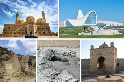 Gobustan e Absheron: Vulcani di fango, tempio e arte rupestre