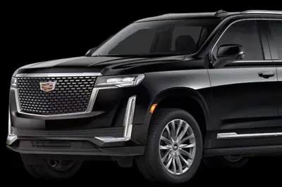 Transfert privé à l’aéroport de Maui en Cadillac Escalade noire