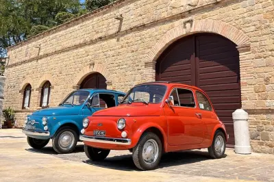 Fiat 500 Tour durch die Weinberge der Marken und Verdicchio