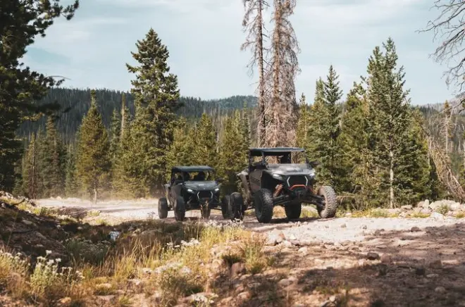 ATV Riding in Uinta Mountains: 2-Seat RZR from Park City