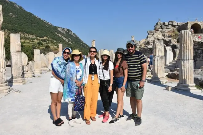 Éphèse depuis Cesme : Temple d’Artémis et bibliothèque Celsus