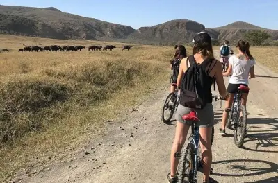 Hell's Gate National Park safari à vélo et randonnée d'une journée