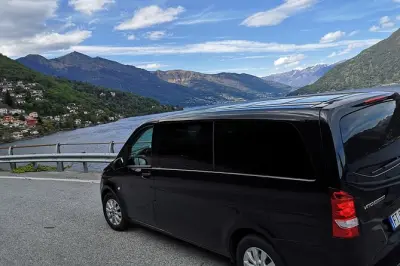 Transfert privé Milan Malpensa Orta San Giulio en taxi Mercedes