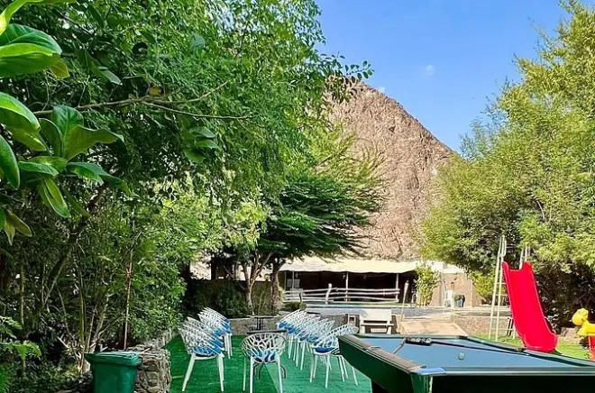 Al Wadi Farm House Ras Al Khaimah: Retiro en la montaña con piscina
