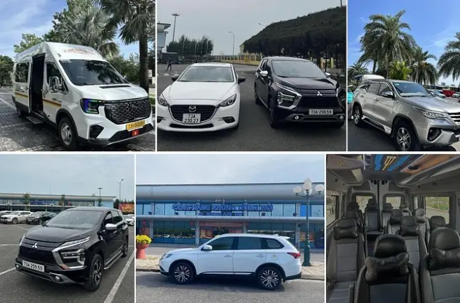 Traslado privado Dong Hoi a Phong Nha en sedan, SUV o van