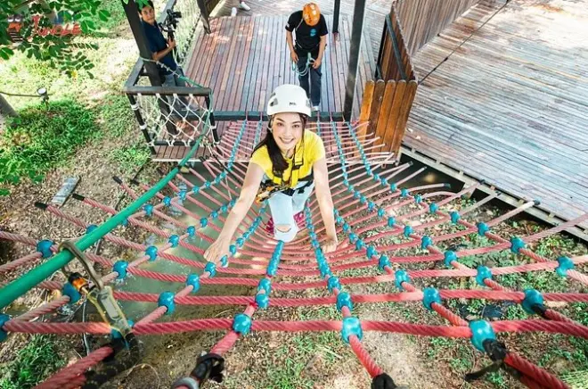 Jungle Adventure Park Chiang Mai : Parcours de 9 ou 16 stations