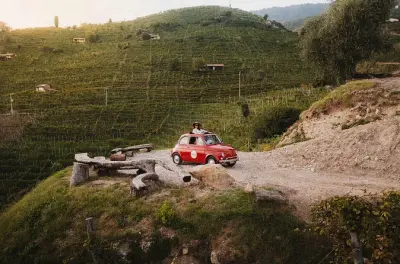 Prosecco Hills en Fiat 500 vintage : Itinéraire privé en autonomie