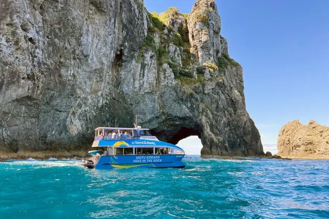 Hole in the Rock Cruise Bay of Islands Small Group Tour Paihia