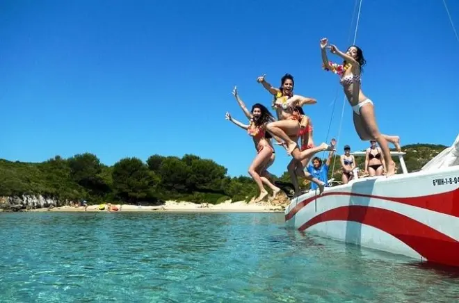 Half-day Catamaran Tour from Fornells: North Coast Sailing