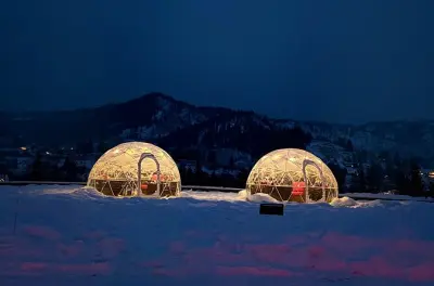 Igloo Wine Tasting in Leavenworth: 90 Minutes in the Snow