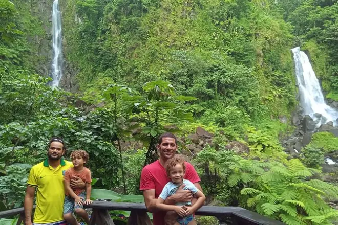 Tour privado em Dominica: Cachoeiras Trafalgar e garganta Titou