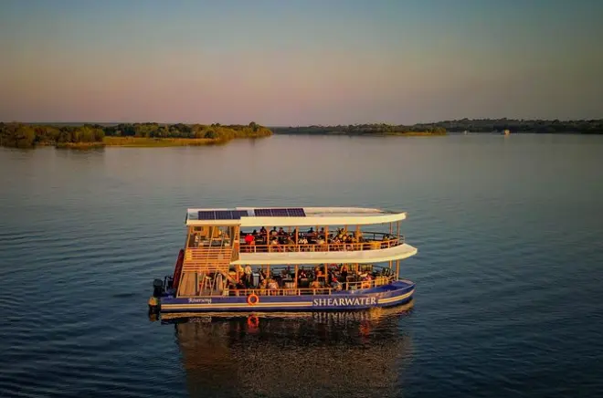 Zambezi River birdwatching cruise: Watch Victoria Falls wake