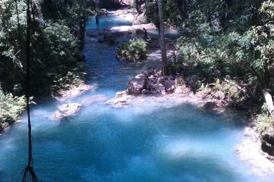 Book a private blue hole tour from ocho rios. swim in secret pools, explore waterfalls, and see local sights with a friendly guide. hotel pickup included.