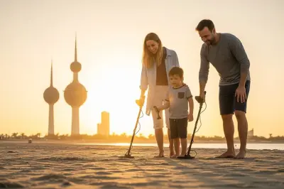 Nel deserto del Kuwait: Metal detecting con attrezzatura pro
