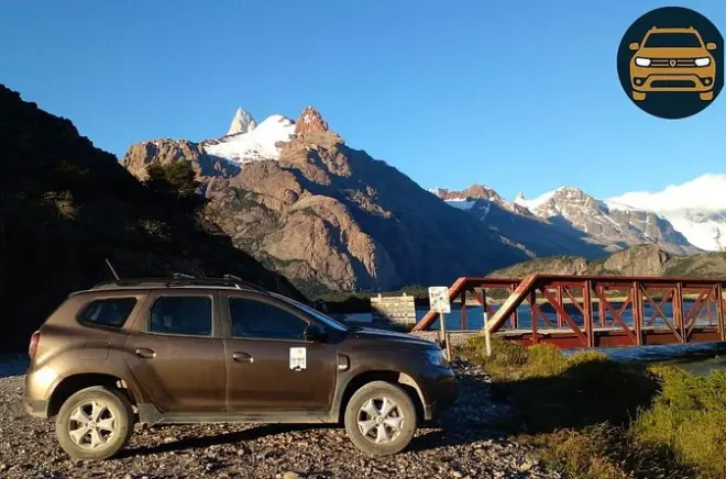 Traslados privados en El Chaltén: Excursiones flexibles en vehículo