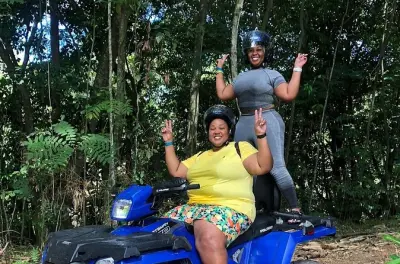 Rafting, ATV e cavalgada em Ocho Rios