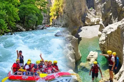 Rafting und Canyoning ab Antalya: Zwei Aktivitäten an einem Tag