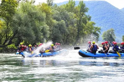 Rafting 3 jours à Banja Luka : Rivière Vrbas et dégustation de vin
