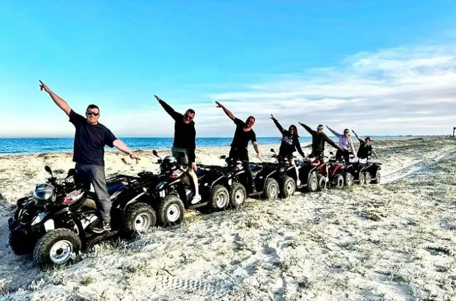 Quad-Tour in Djerba: Blaue Lagunen und Berberdörfer