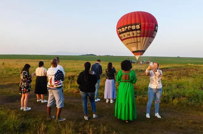Volo in mongolfiera Sofia: 30 minuti sopra Vitosha