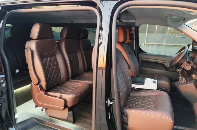 Trasferimento privato da São Paulo a Santos in minivan per 7 persone
