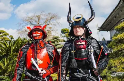 Esperienza con armatura samurai e foto al castello di Morioka