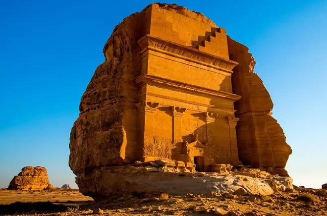 AlUla visite privée : Rocher Jabal AlFil et sites de Hegra