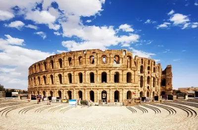 El Jem Roman Coliseum & Museum half-day tour underground chambers