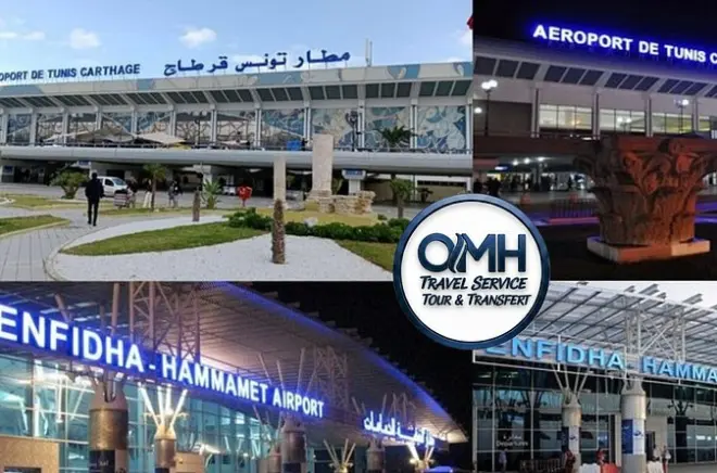 Transfert privé aéroport Tunis-Carthage : Véhicule climatisé