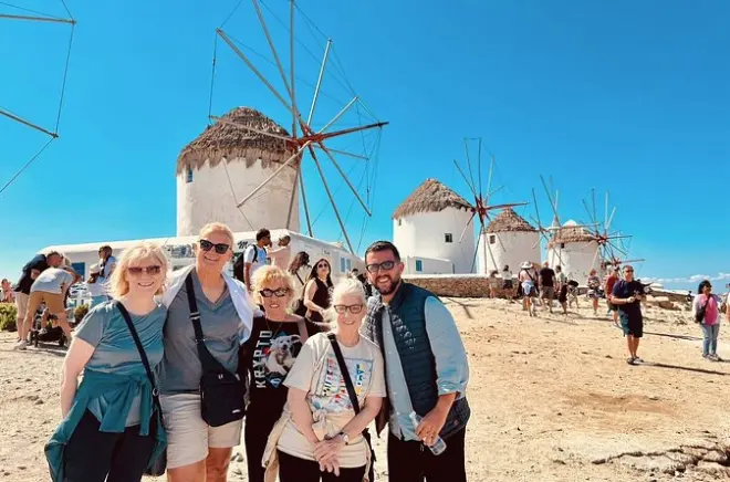 Mykonos en 4 heures : Visite privée des sites incontournables