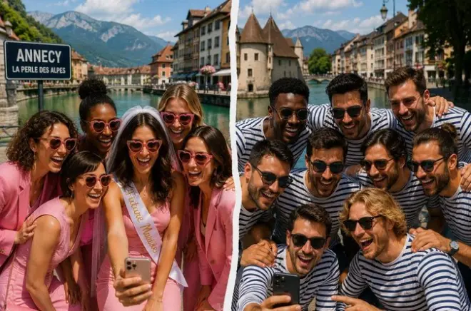 Annecy City Challenge: Team game through the Old Town
