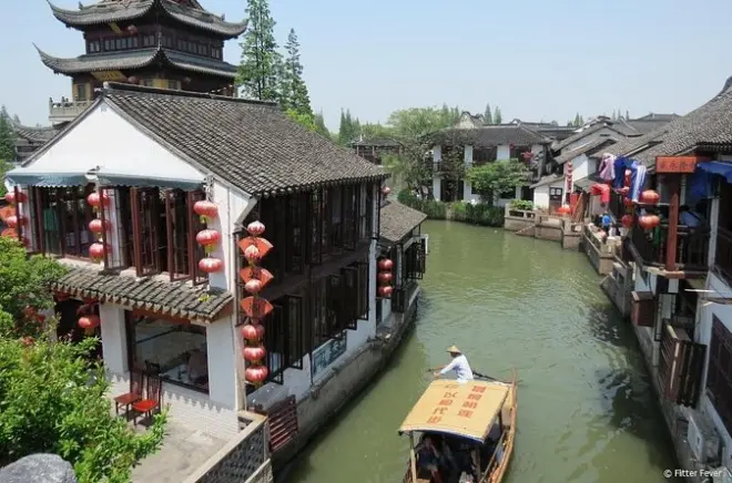Zhujiajiao Wasserstadt Tour ab Shanghai mit Yuyuan-Garten