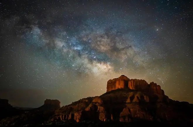 Escursione notturna e stelle nella città certificata Dark Sky Sedona