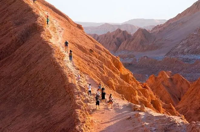 Vallée de la Lune San Pedro : Coucher de soleil et géologie