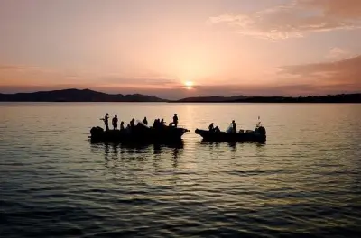 Private Sunset Cruise Paros: Speedboat with Snorkeling