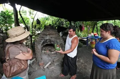 Volcão Masaya: Vista do cratera, mercado e vilarejos