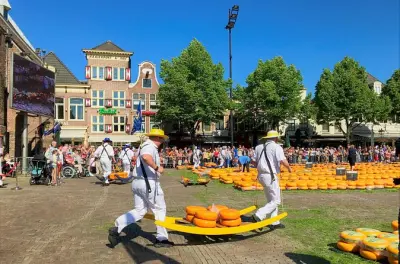 Marché au fromage d'Alkmaar : Assistez au commerce traditionnel