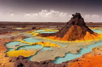 3 giorni nella depressione del Danakil con lago Erta Ale e Dallol