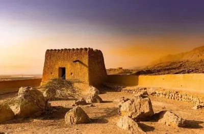 Ras Al Khaimah : Fort Dhayah, musée national et vieux souk