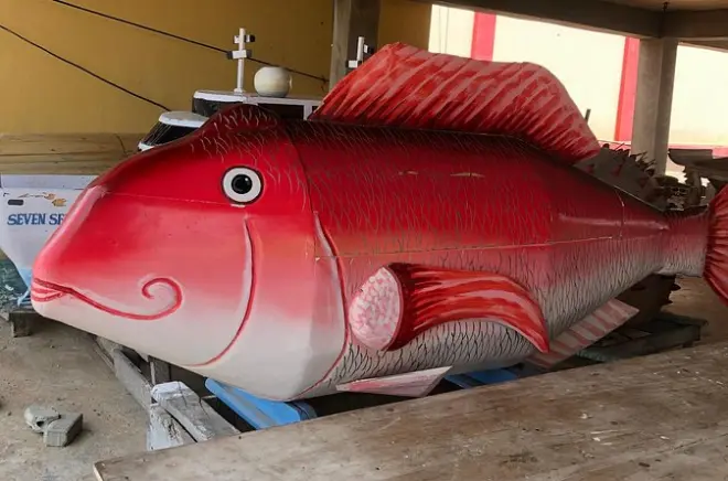 Kane Kwei Carpentry Workshop Tour: Fantasy Coffin Designs, Accra