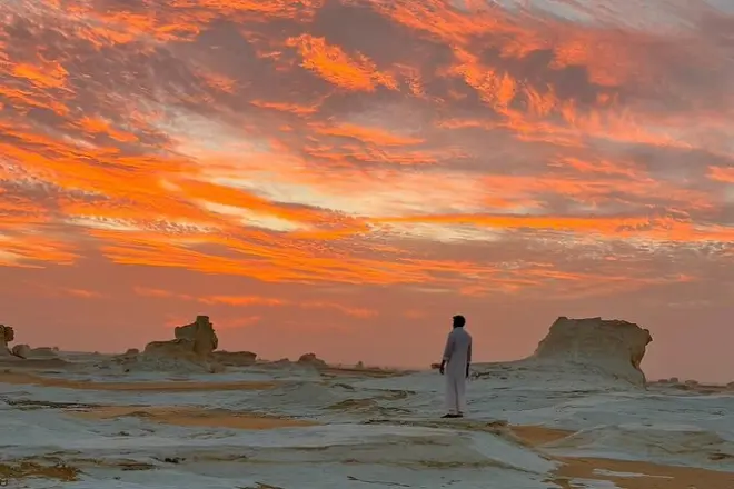 White Desert Camping: Beduin-Kultur & Felsformationen