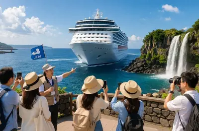 Jeju Island Tagestour für Kreuzfahrtgäste mit Mt. Halla und Hafen