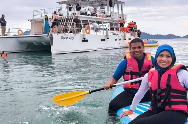 Langkawi pôr do sol com jantar buffet e jacuzzi de água salgada
